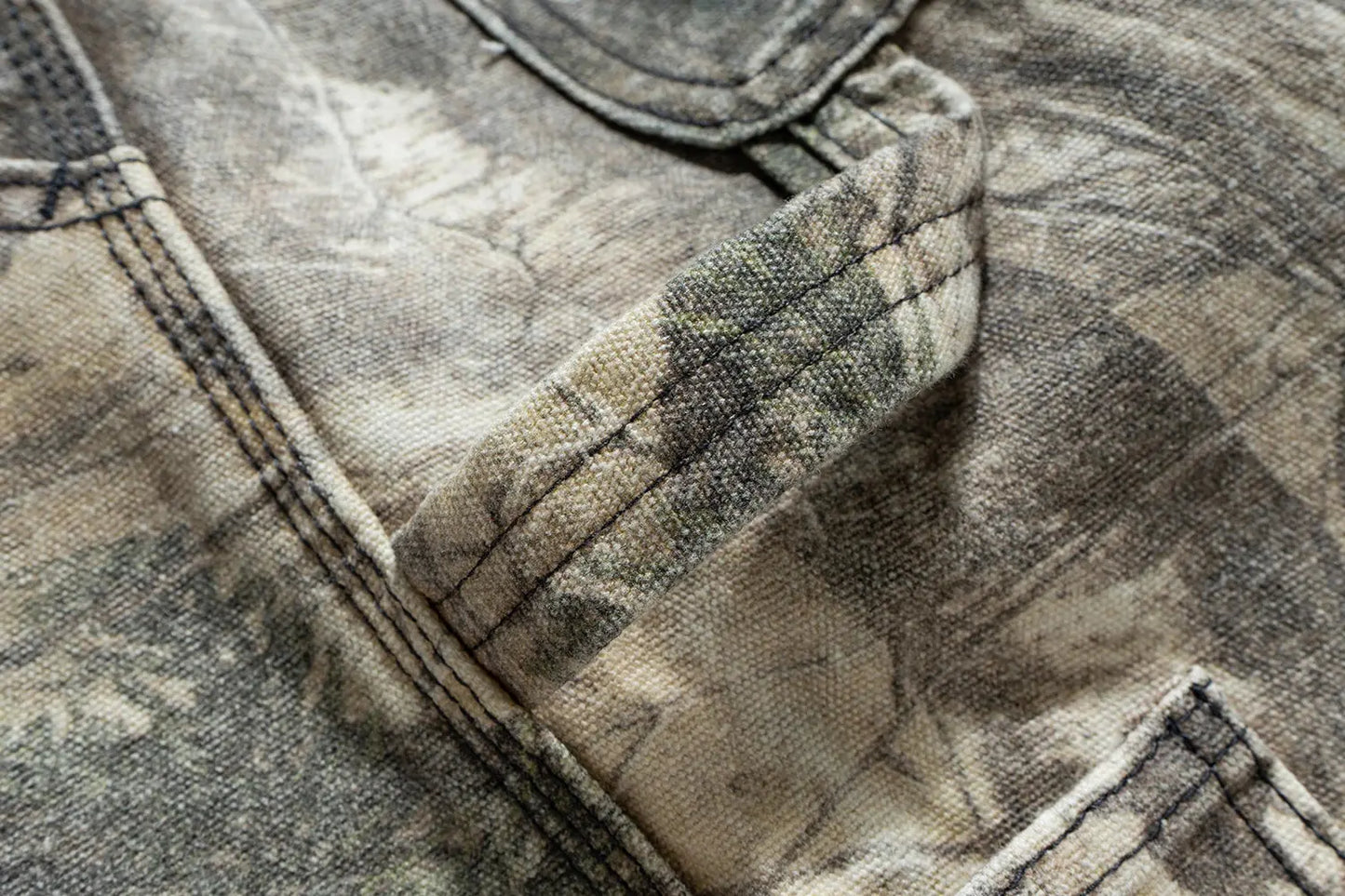 Oversized Camo Wide Leg Cargo Pant Hominus Denim