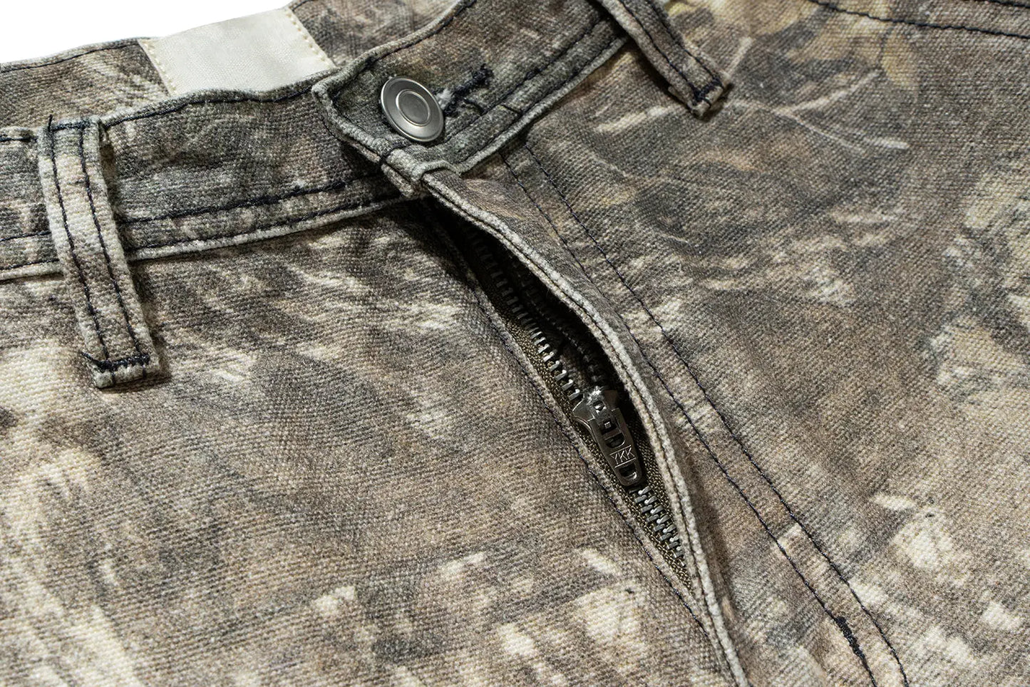 Oversized Camo Wide Leg Cargo Pant Hominus Denim