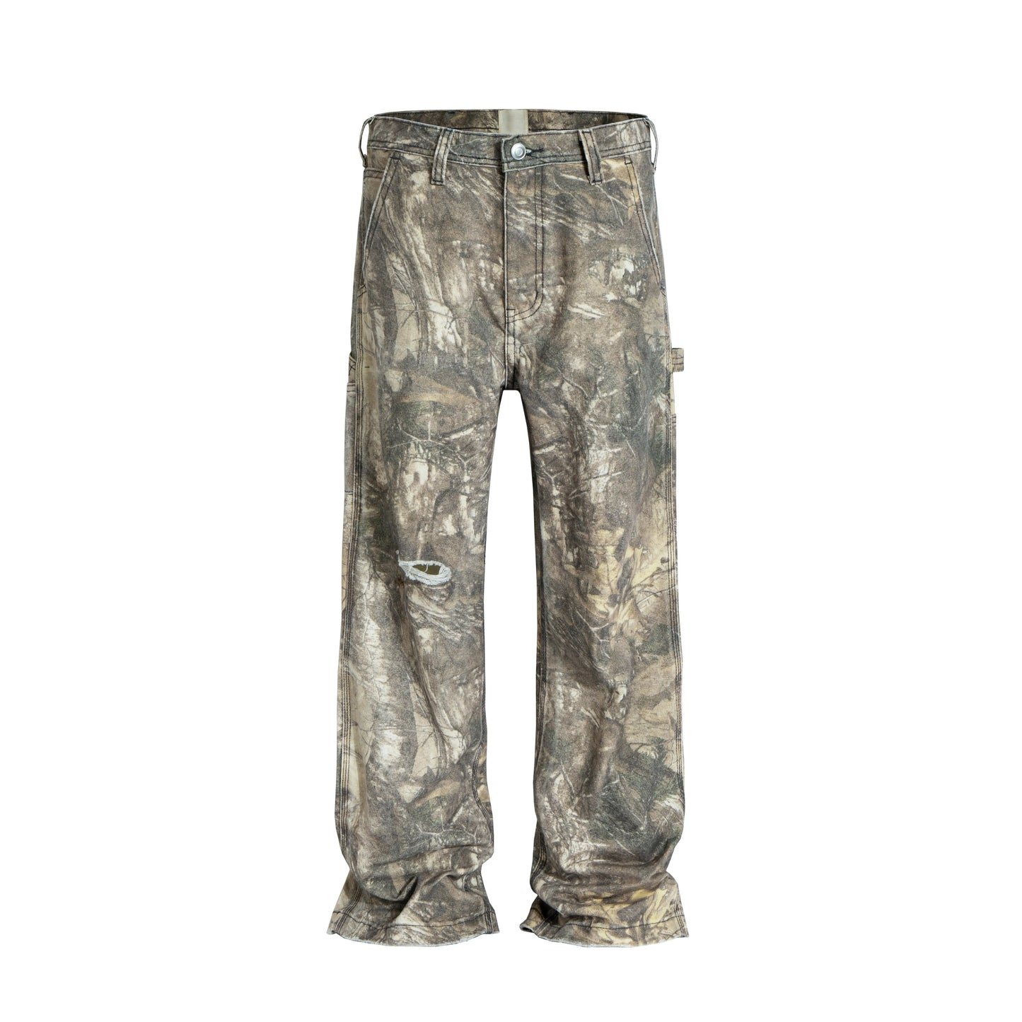 Oversized Camo Wide Leg Cargo Pant Hominus Denim