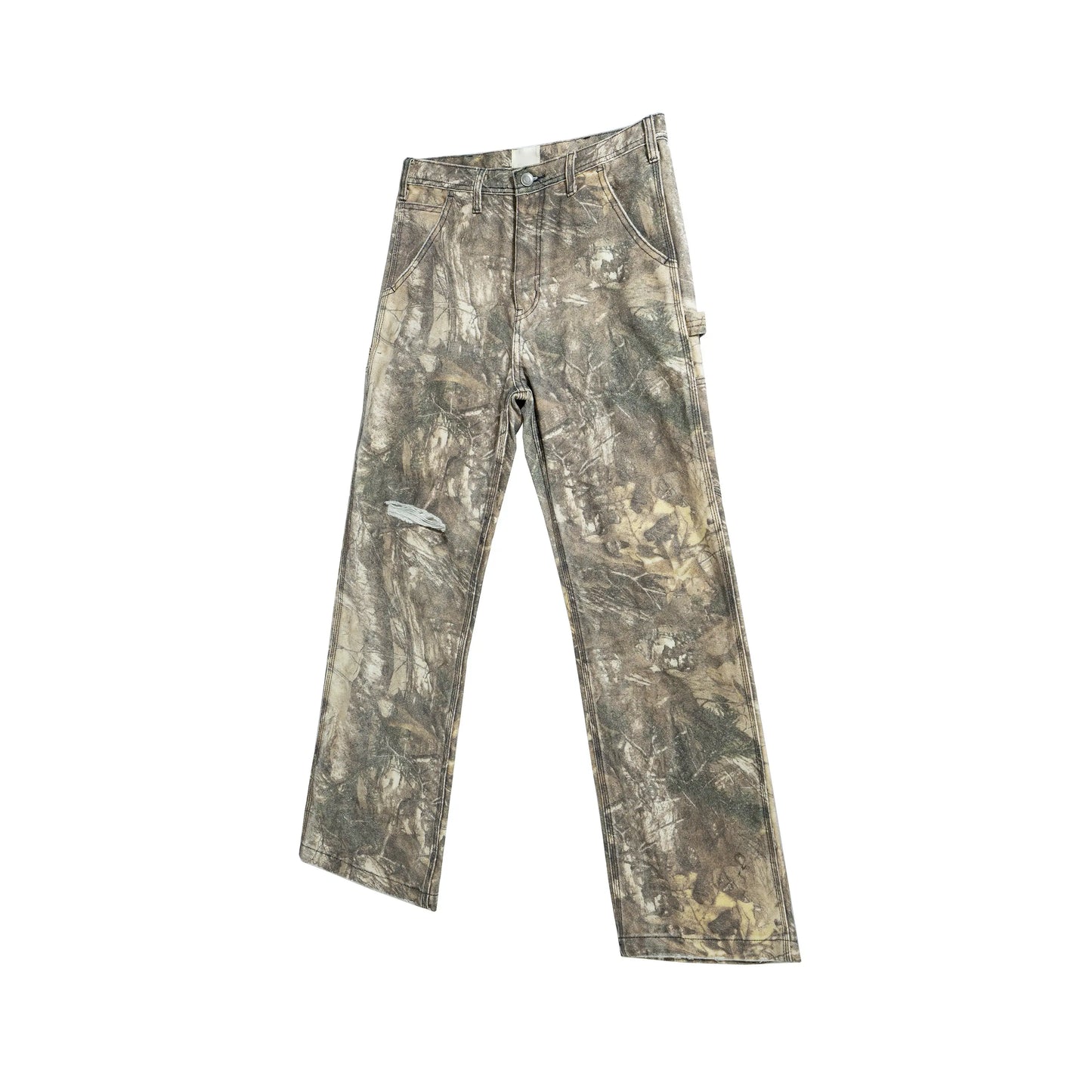 Oversized Camo Wide Leg Cargo Pant Hominus Denim