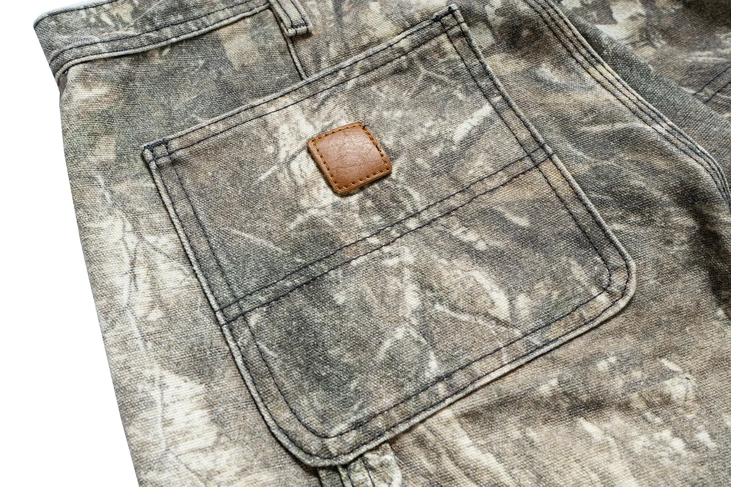 Oversized Camo Wide Leg Cargo Pant Hominus Denim