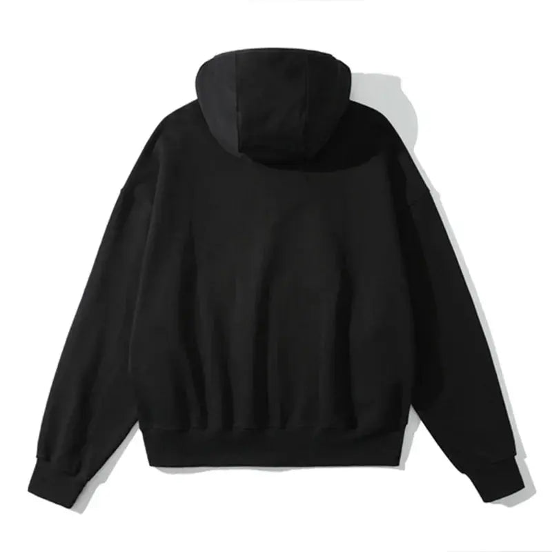 Oversized Retro Warmer Zip Hoodie - Hominus Denim