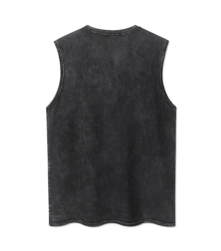 Oversized Vintage Tank Top - Hominus Denim