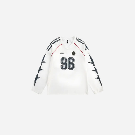 Oversized Y2K Vintage Stars Jersey Sweatshirt Hominus Denim