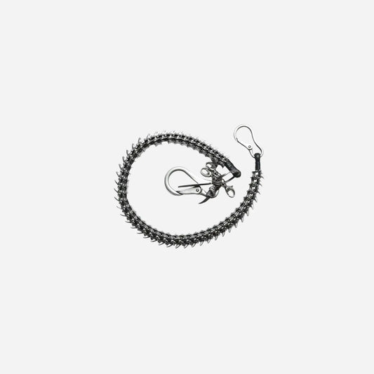 Punk Alien Spine Skeleton Wallet Chain Hominus Denim