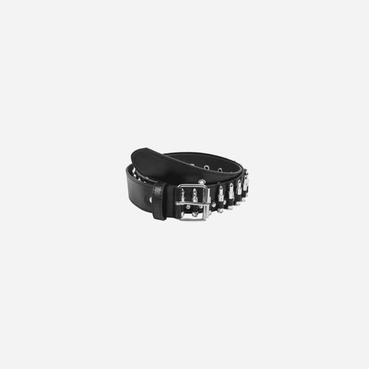 Punk Bullet Rivet Metal Belt Hominus Denim