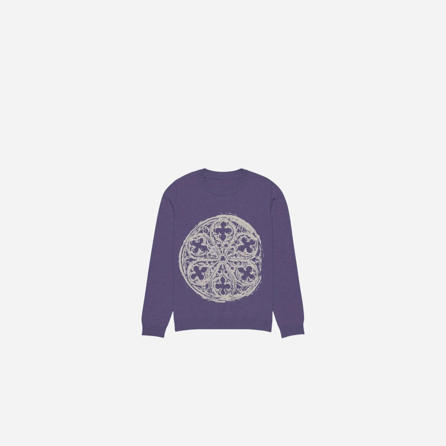 Purple Church Grunge Gothic Design Knit Hominus Denim