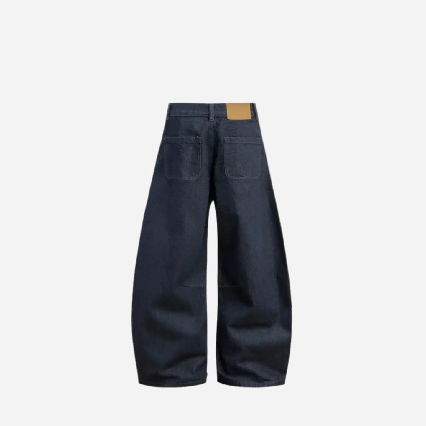 Raw Selvedge Denim Style Baggy Jeans Hominus Denim