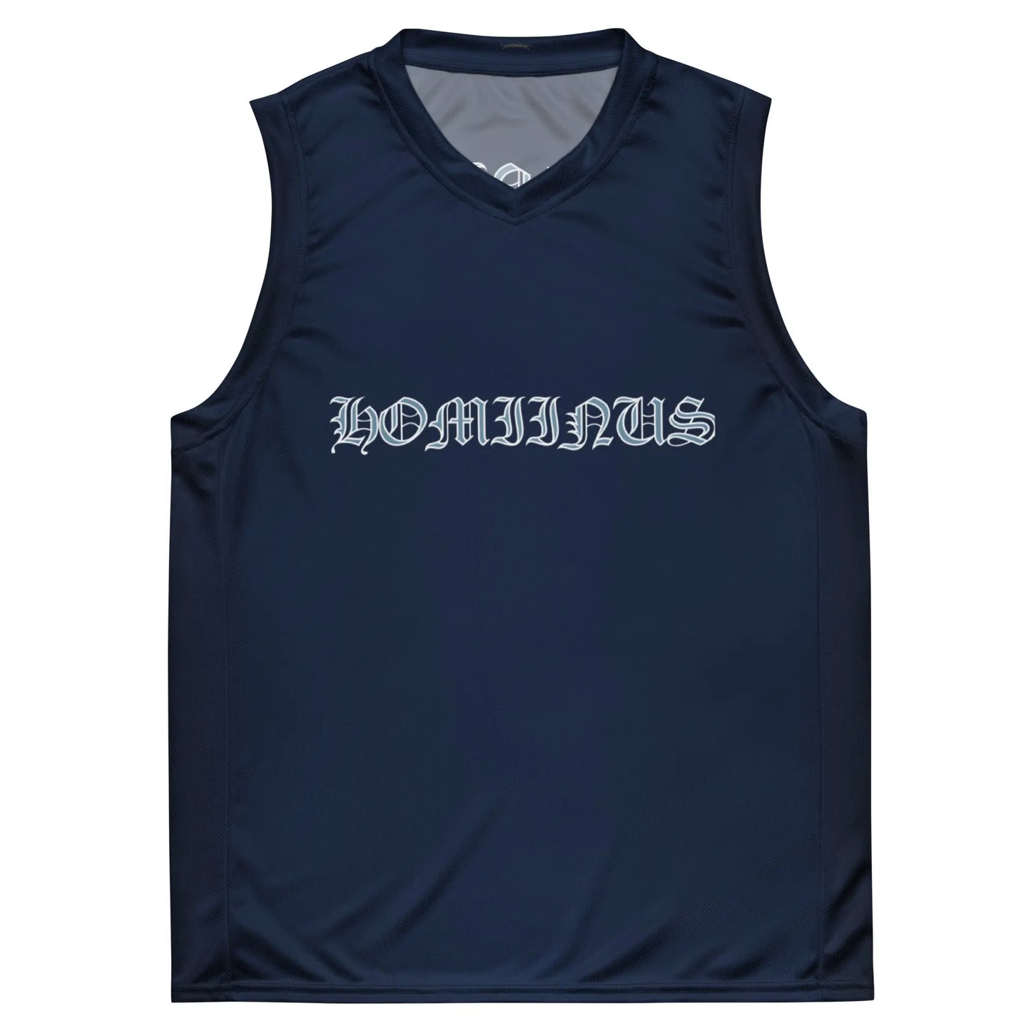 Recycled unisex basketball jersey Hominus Denim