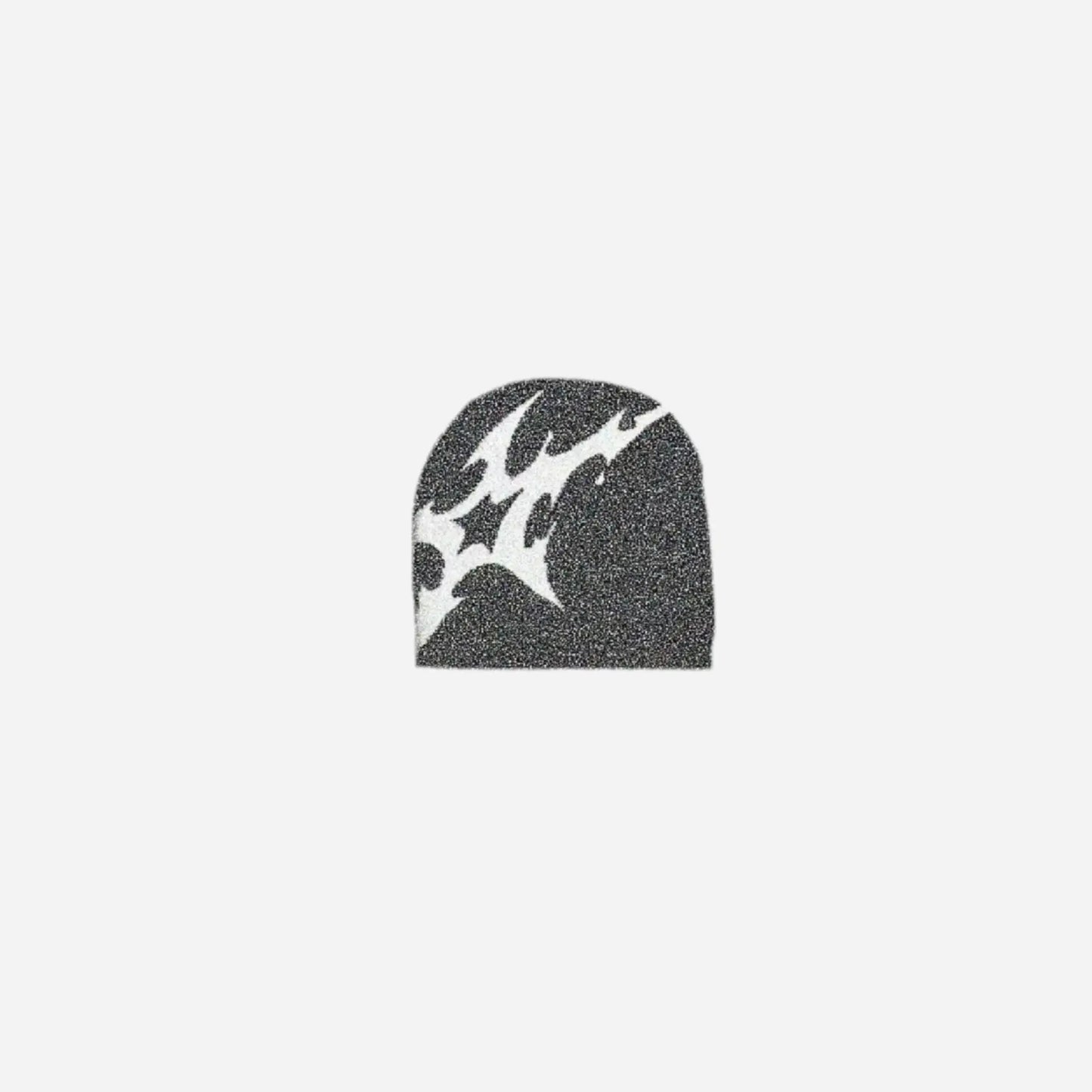 Retro Y2K Shuriken Design Beanie Hominus Denim