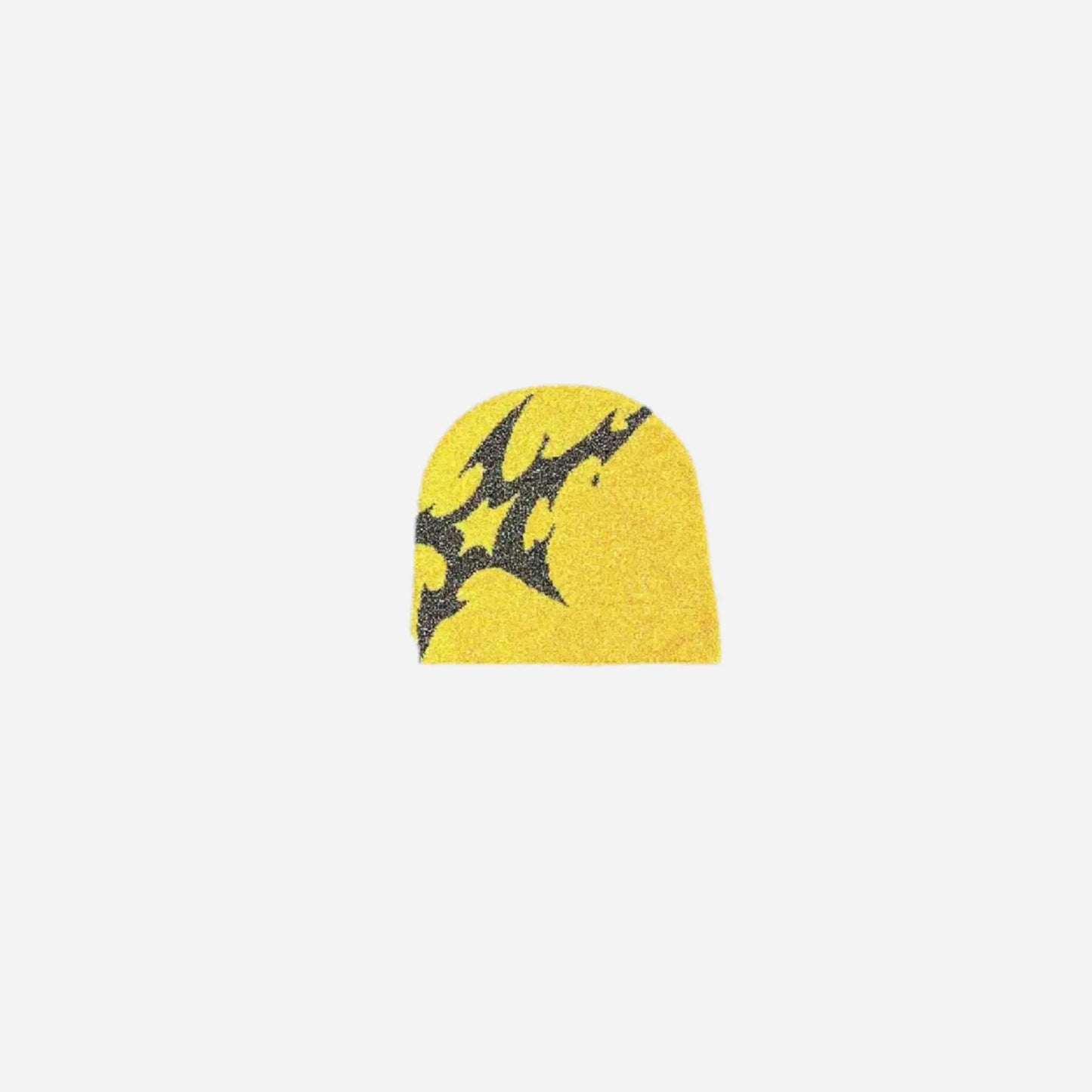 Retro Y2K Shuriken Design Beanie Hominus Denim