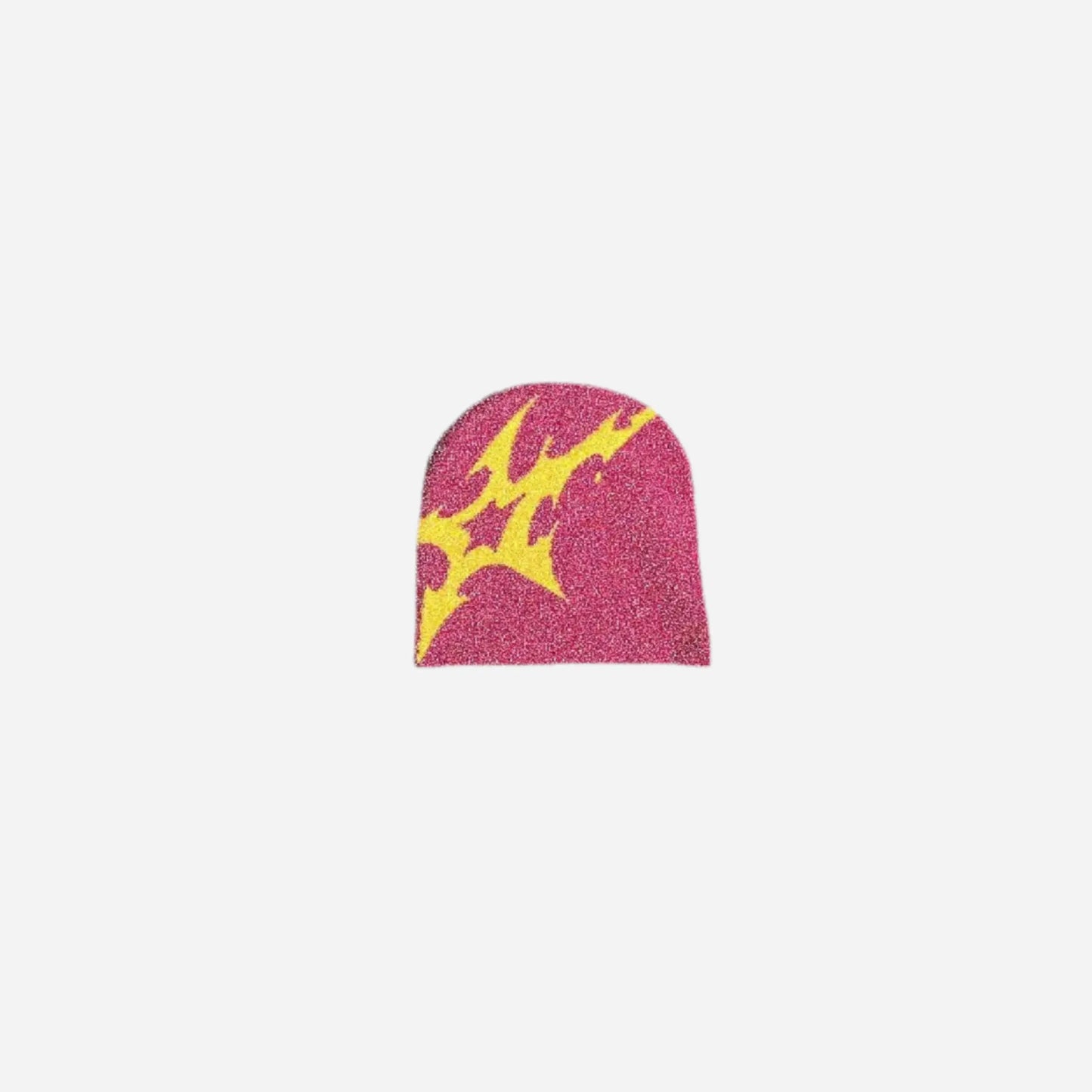 Retro Y2K Shuriken Design Beanie Hominus Denim