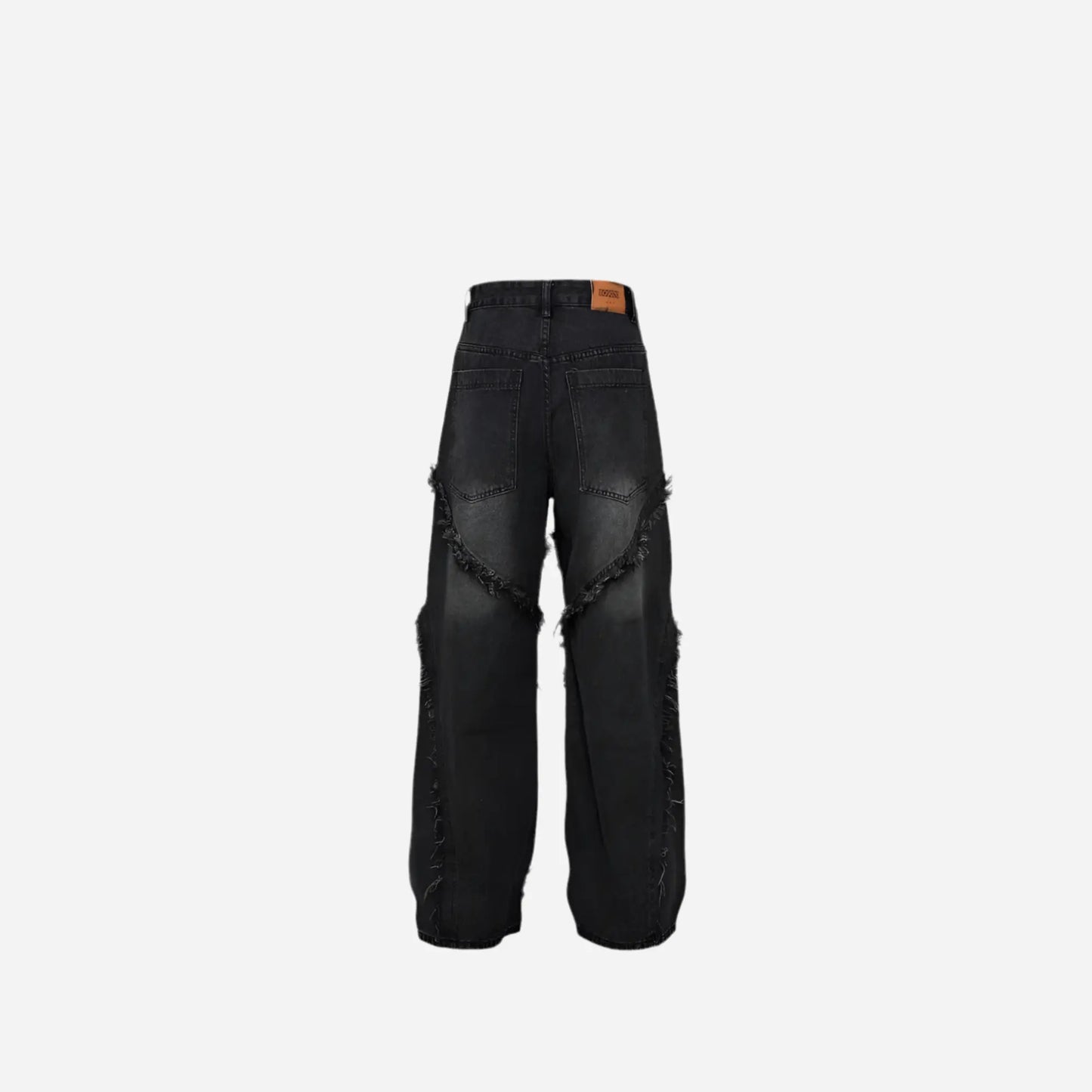 Ripped Distressed Baggy Denim Jean Hominus Denim