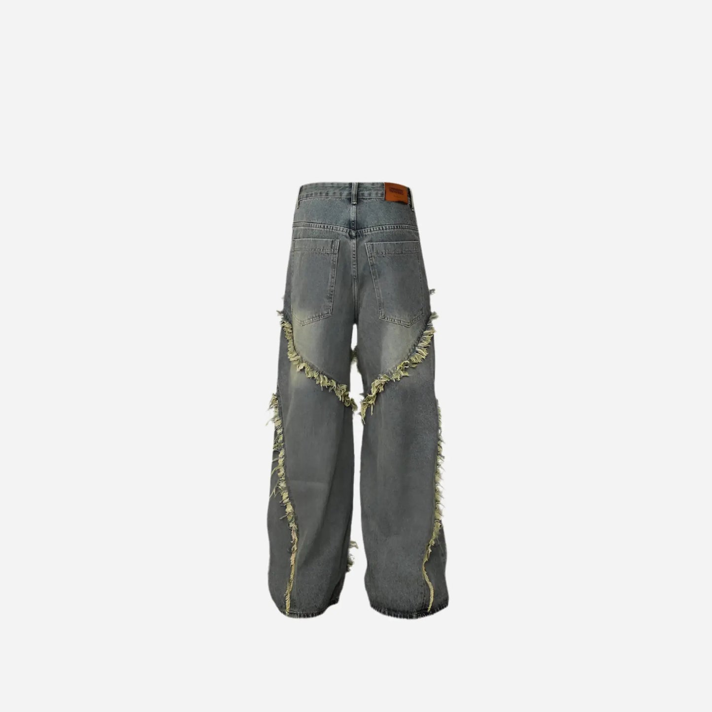 Ripped Distressed Baggy Denim Jean Hominus Denim