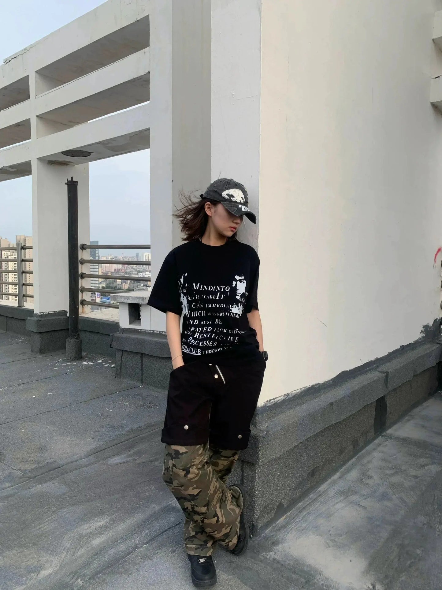 Ripped Hole Distressed Hip Hop Punk Baseball Cap Men Women High Street Casual Vintage Hat Casquette Homme Hominus Denim