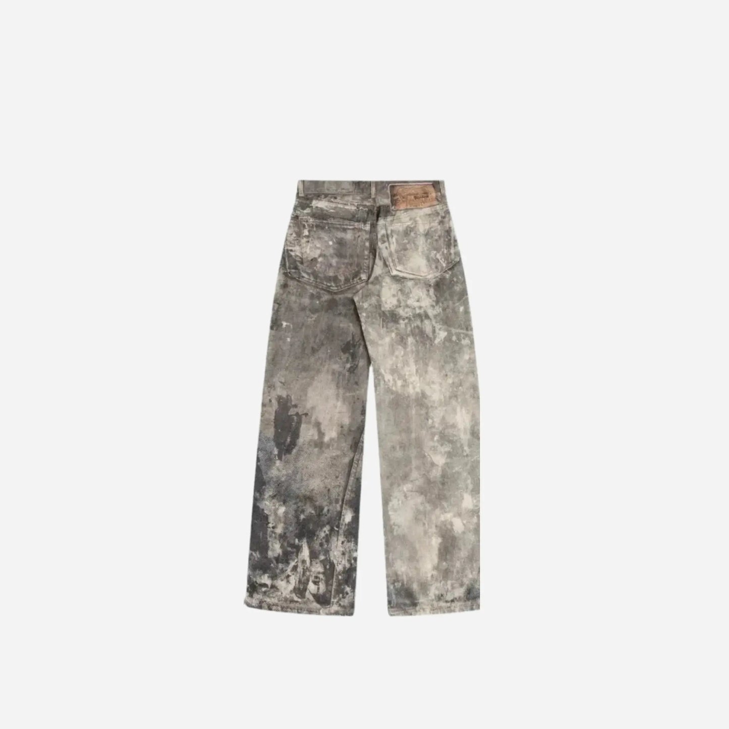 Splatter Paint Mud Washed Jean Hominus Denim