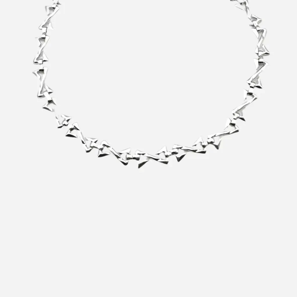 Stainless Steel Z Letter Chain Necklace Hominus Denim