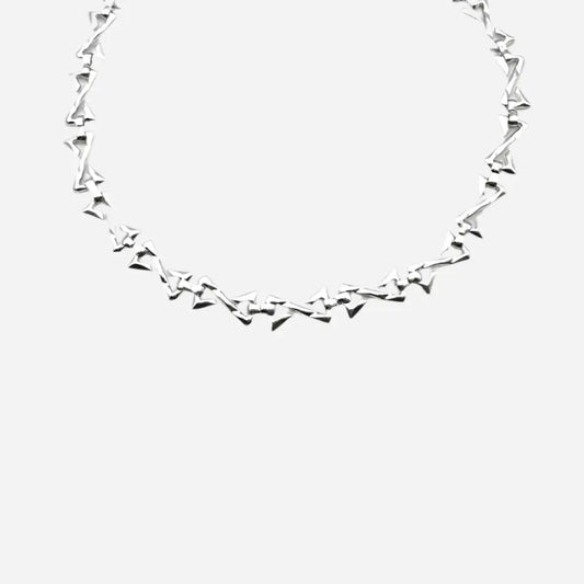 Stainless Steel Z Letter Chain Necklace Hominus Denim