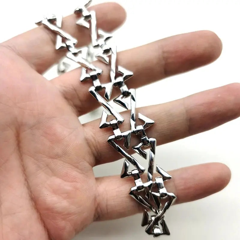 Stainless Steel Z Letter Chain Necklace - Hominus Denim