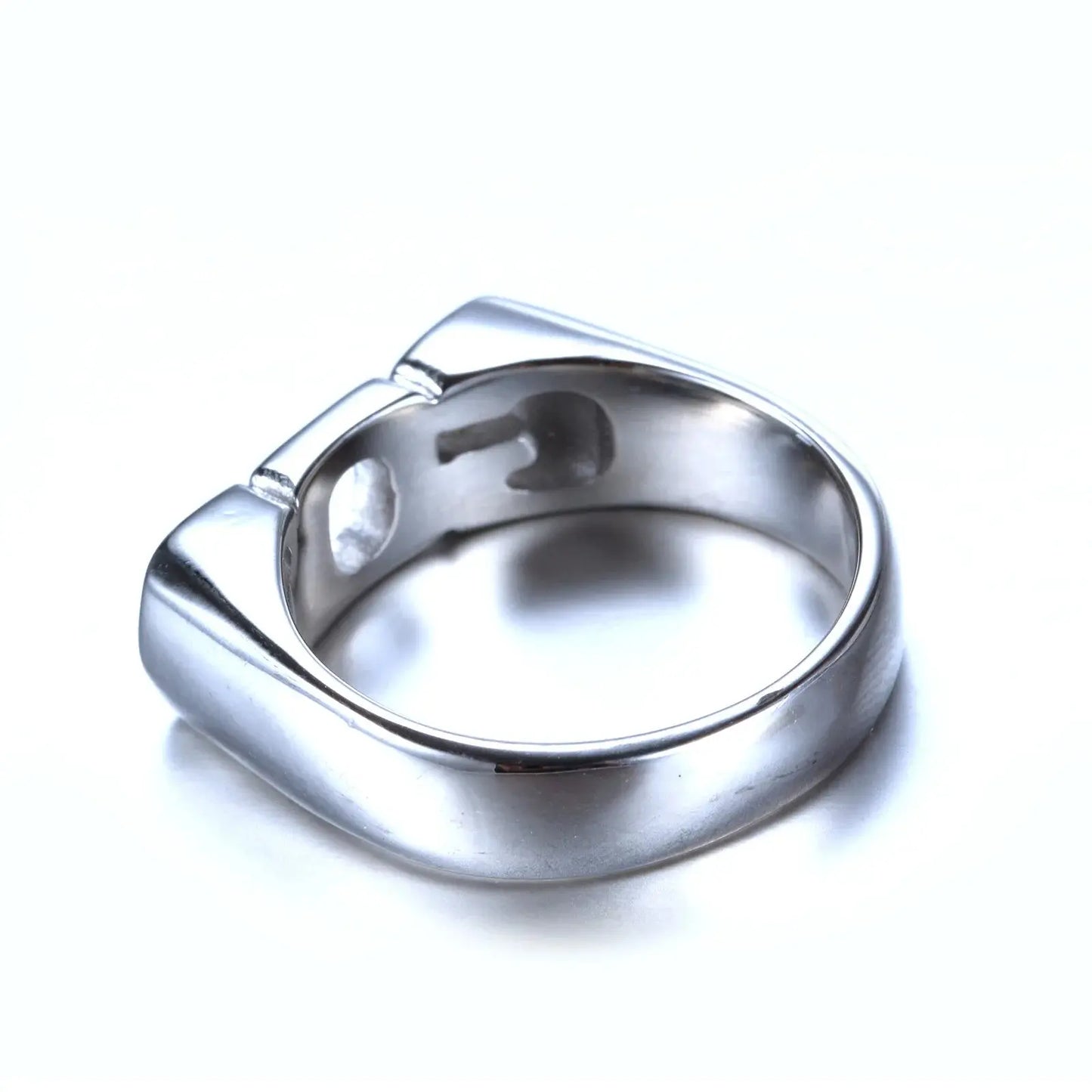 Stainless steel men ring gothic finger comfortable high quality drop shipping simple god letter jewelry Hominus Denim