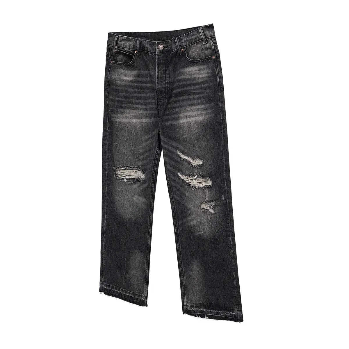 Streetwear Damaged Hole Washed Baggy Jeans for Men and Women Streetwear Casual Ropa Hombre Denim Trousers Oversized Cargo Pants Hominus Denim