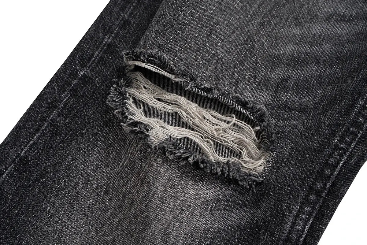 Streetwear Damaged Hole Washed Baggy Jeans for Men and Women Streetwear Casual Ropa Hombre Denim Trousers Oversized Cargo Pants Hominus Denim