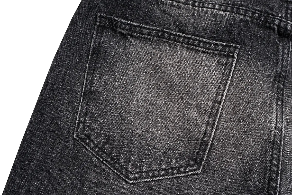 Streetwear Damaged Hole Washed Baggy Jeans for Men and Women Streetwear Casual Ropa Hombre Denim Trousers Oversized Cargo Pants Hominus Denim
