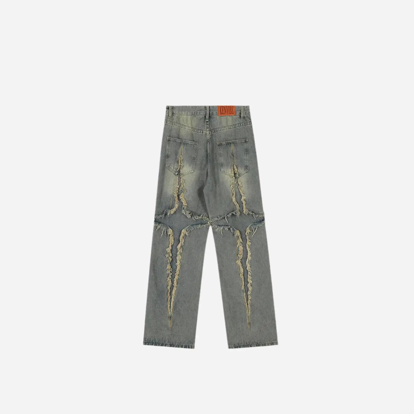 Tie-Dye Y2K Ripped Grunge Jean Hominus Denim