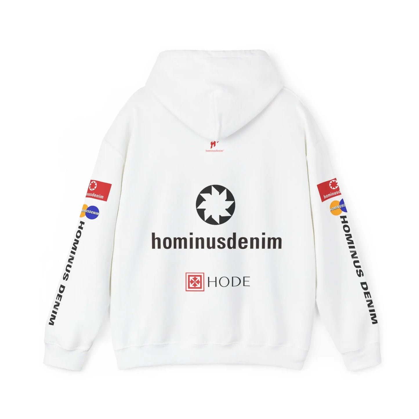 Hominus Denim Top Logo Hoodie - Hominus Denim