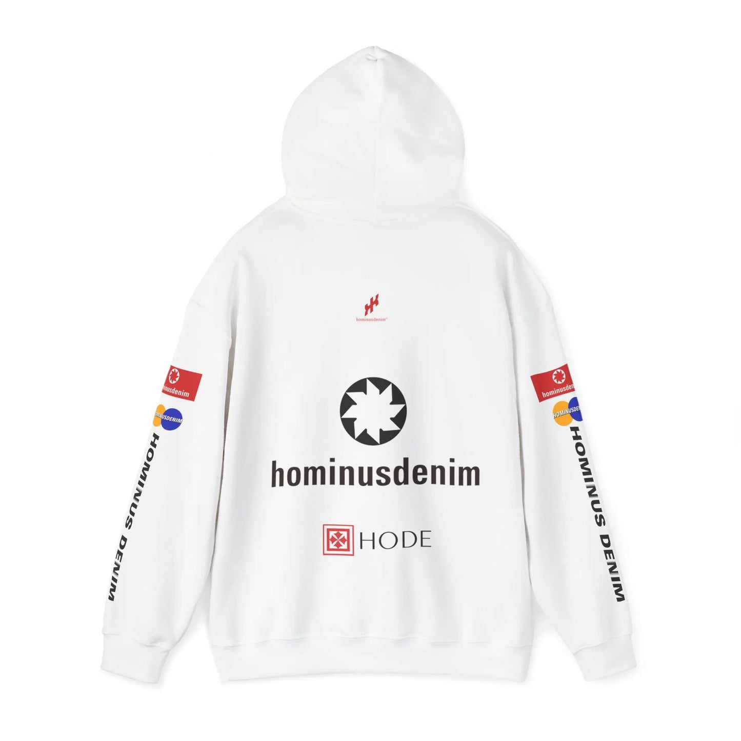 Hominus Denim Top Logo Hoodie - Hominus Denim