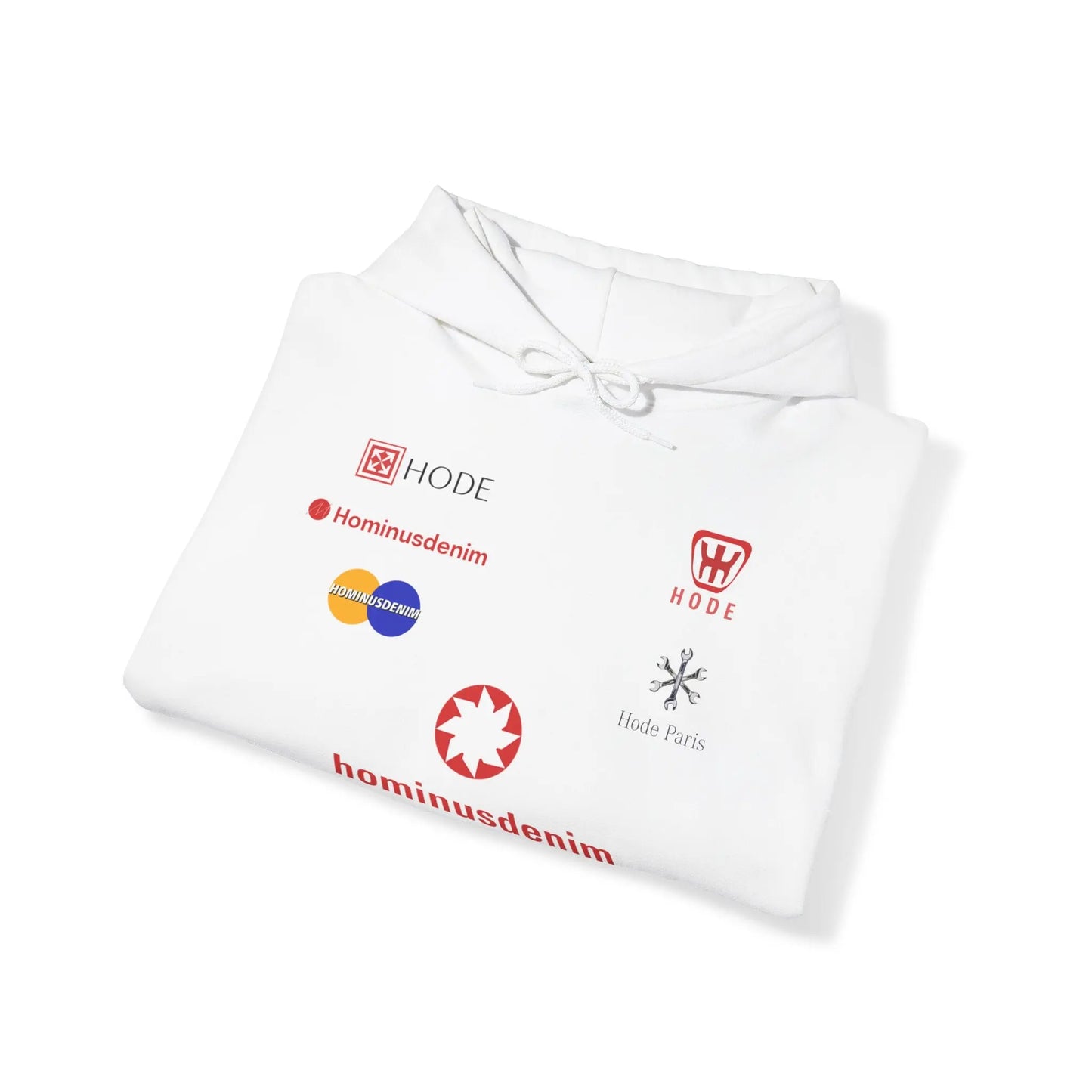 Hominus Denim Top Logo Hoodie - Hominus Denim