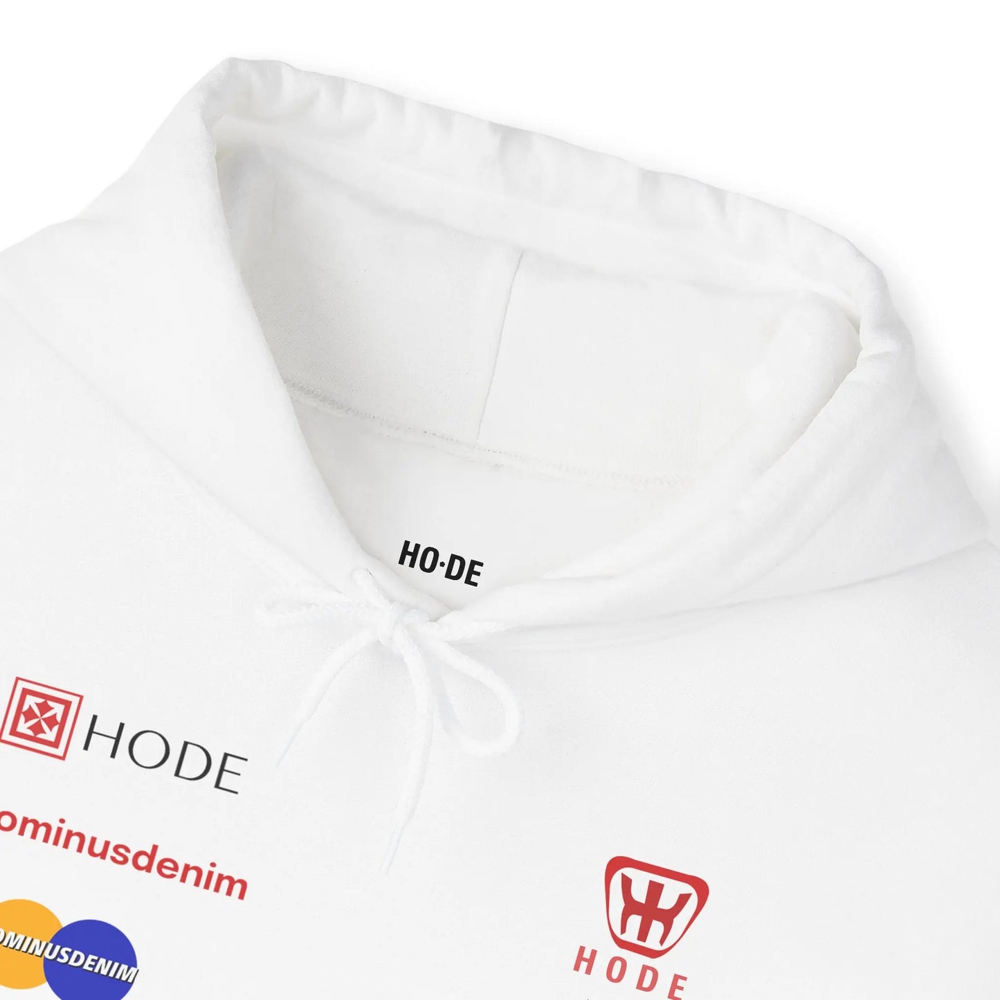 Hominus Denim Top Logo Hoodie - Hominus Denim