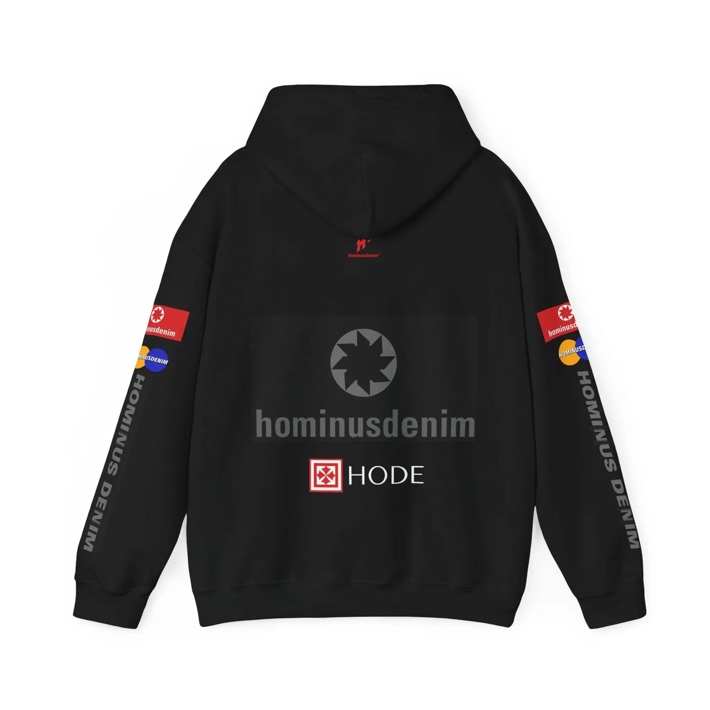 Hominus Denim Top Logo Hoodie - Hominus Denim