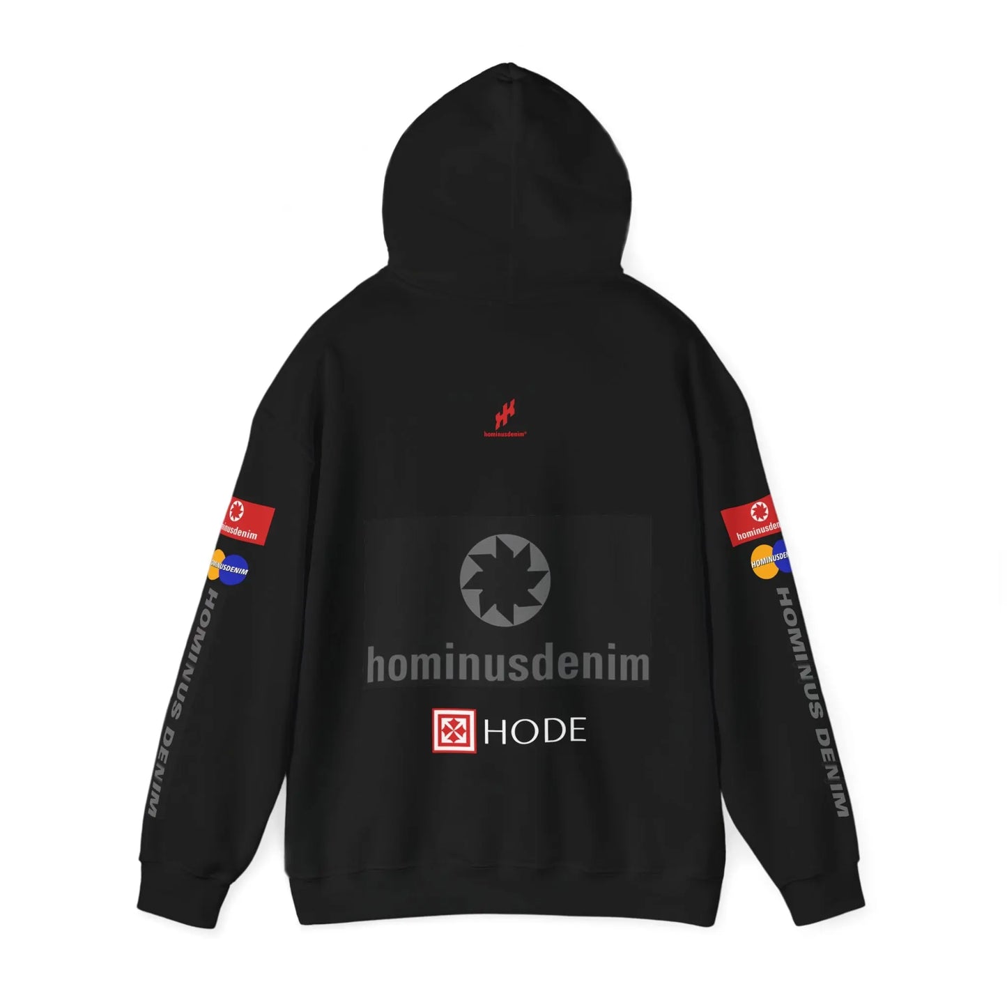 Hominus Denim Top Logo Hoodie - Hominus Denim