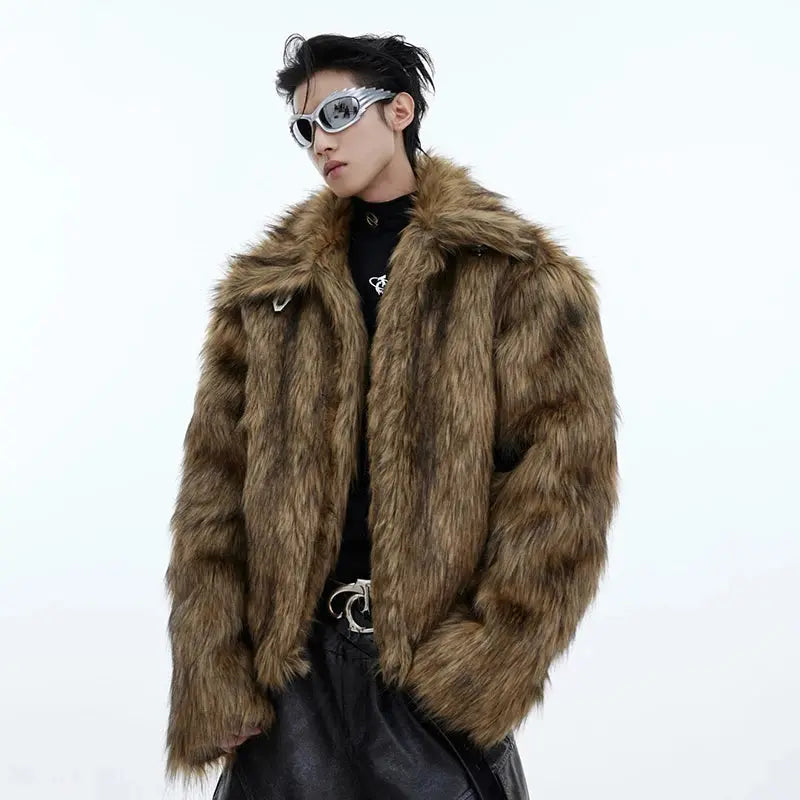 Vintage Faux Fur Coat - Hominus Denim