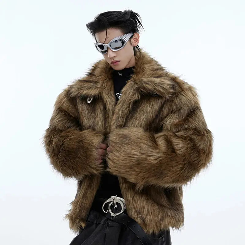 Vintage Faux Fur Coat - Hominus Denim