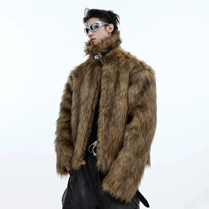 Vintage Faux Fur Coat - Hominus Denim