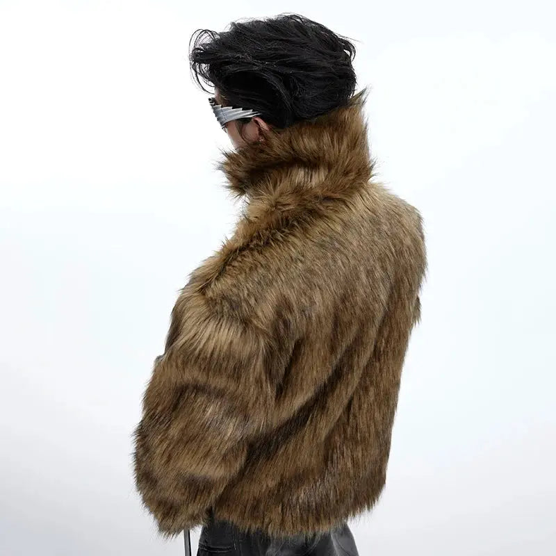 Vintage Faux Fur Coat - Hominus Denim