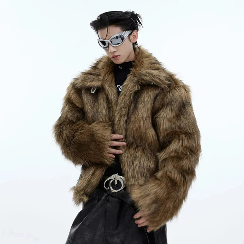 Vintage Faux Fur Coat - Hominus Denim
