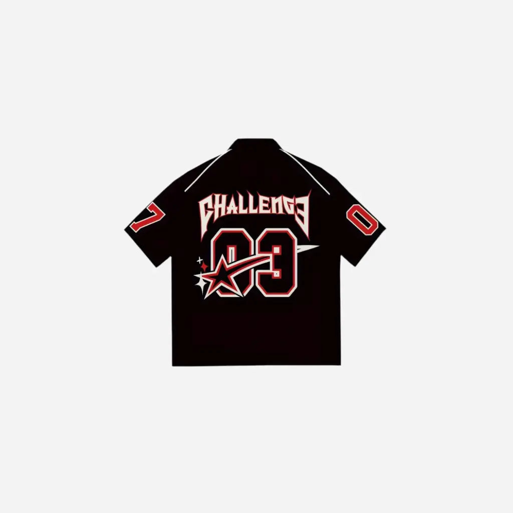 Vintage Graphic Racing Jersey Tee Hominus Denim
