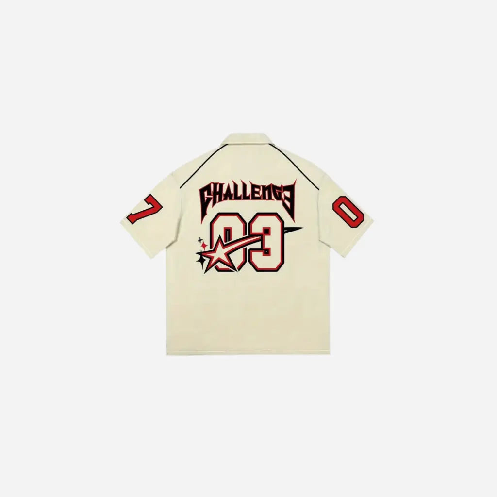 Vintage Graphic Racing Jersey Tee Hominus Denim