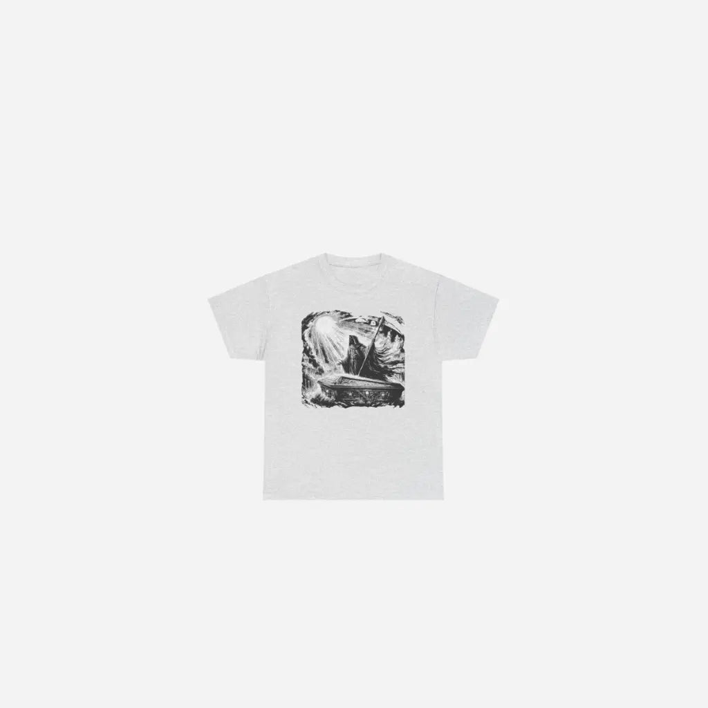 Vintage Grunge Reaper Graphic Tee Hominus Denim