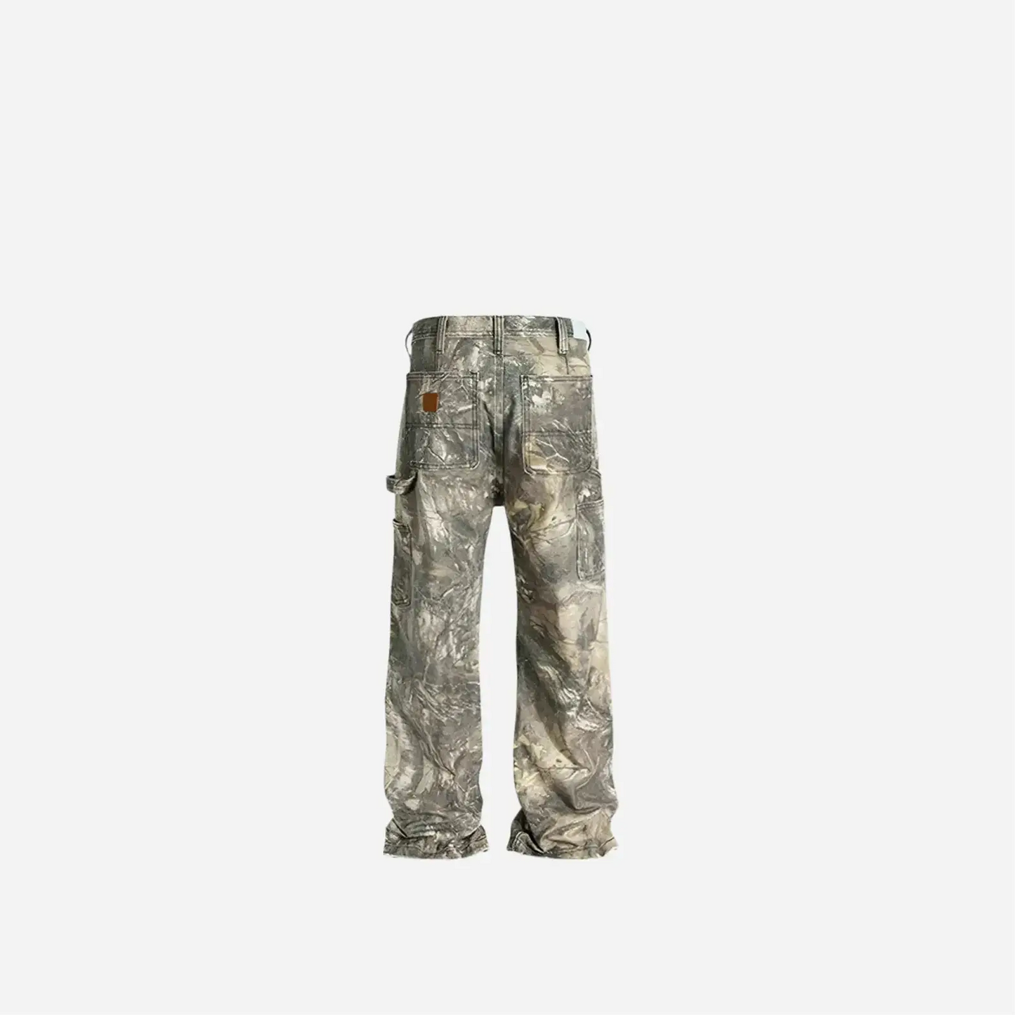 Vintage Washed Camouflage Jeans Baggy Jean Hominus Denim