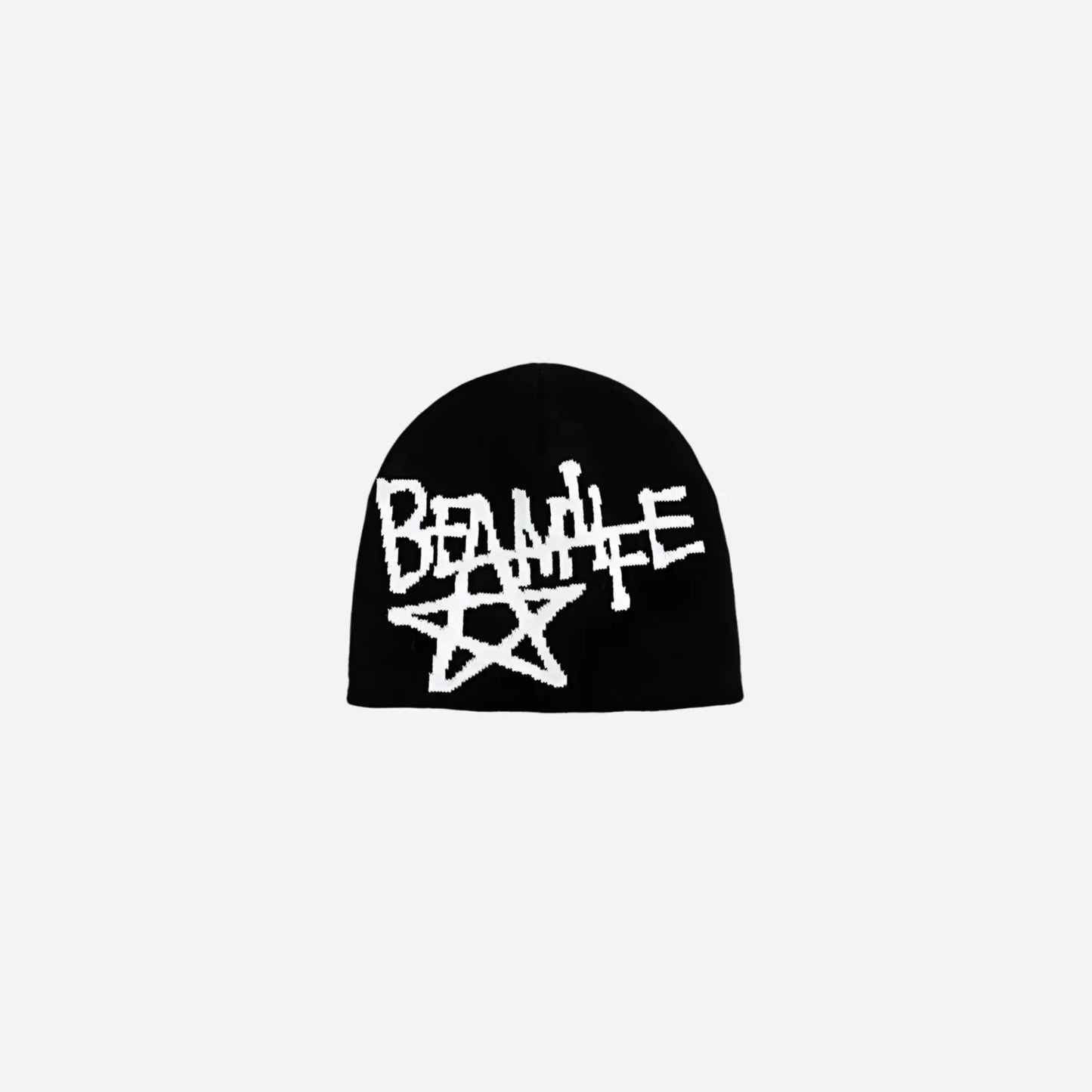 Vintage Y2K Graffiti Knitted Beanie Hominus Denim
