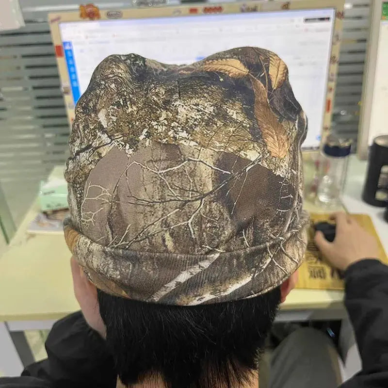 Warm Skating Roll  Popular American Anime Knitted Autumn Winter Warm Hat Wool Hat Gengar Tama Ju Hominus Denim