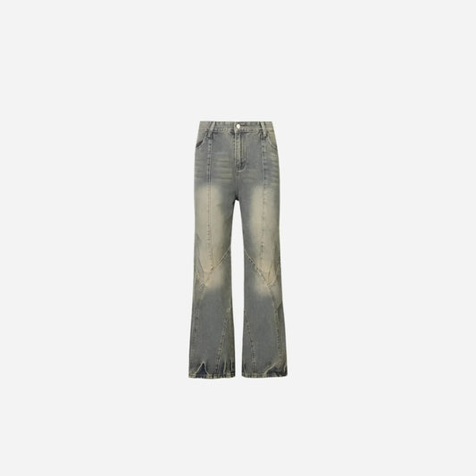 Washed Baggy Punk Casual Denim Jean Hominus Denim
