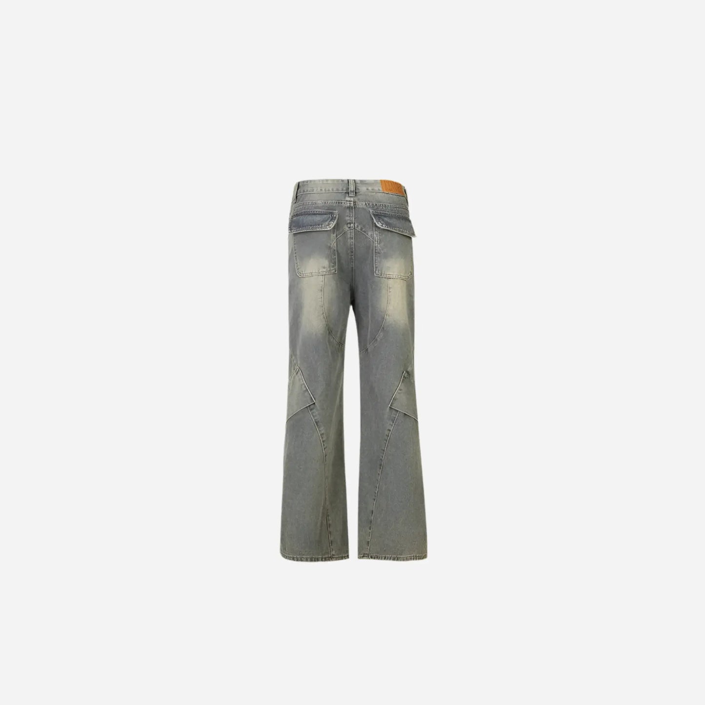 Washed Baggy Punk Casual Denim Jean Hominus Denim