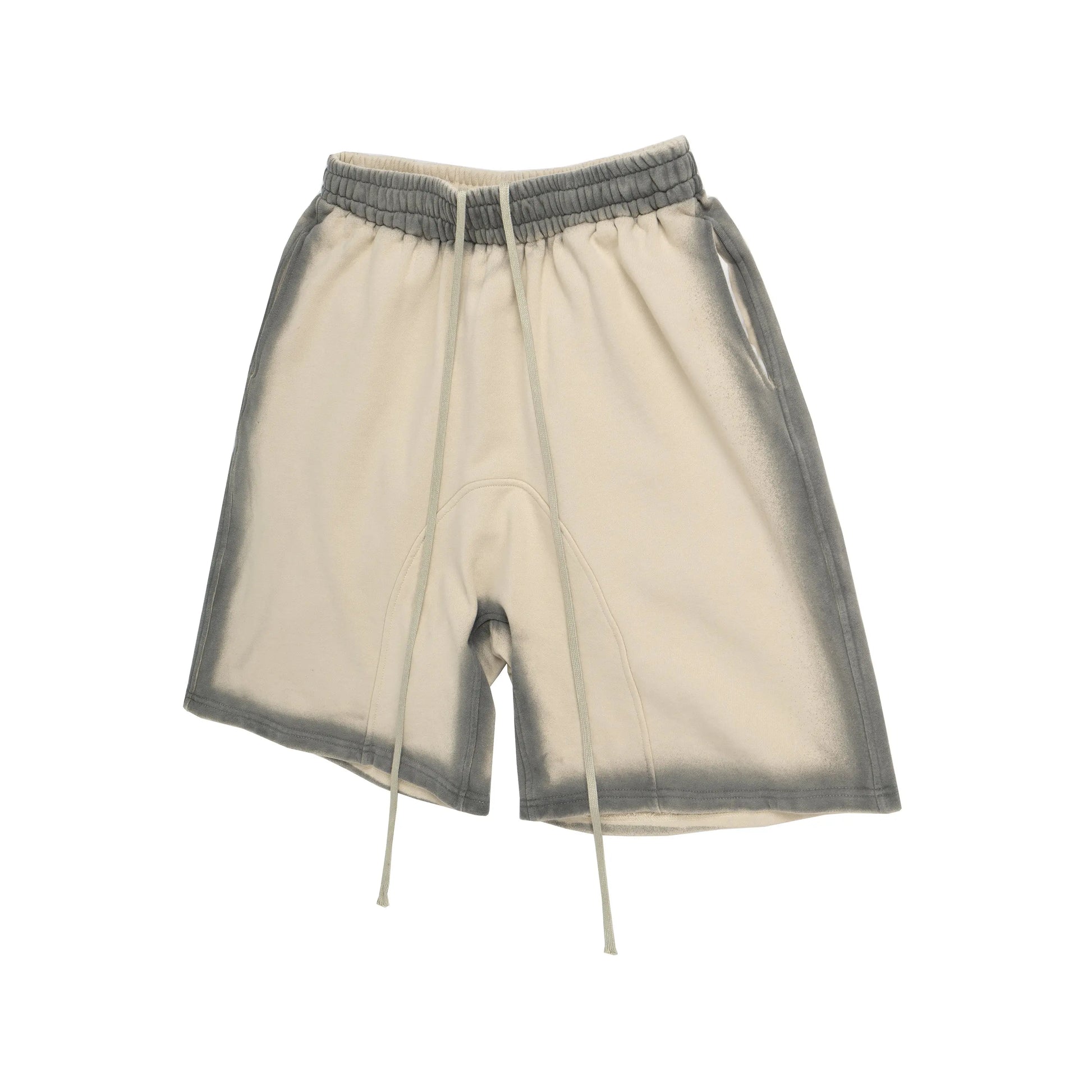 Washed Border Grunge Short Hominus Denim