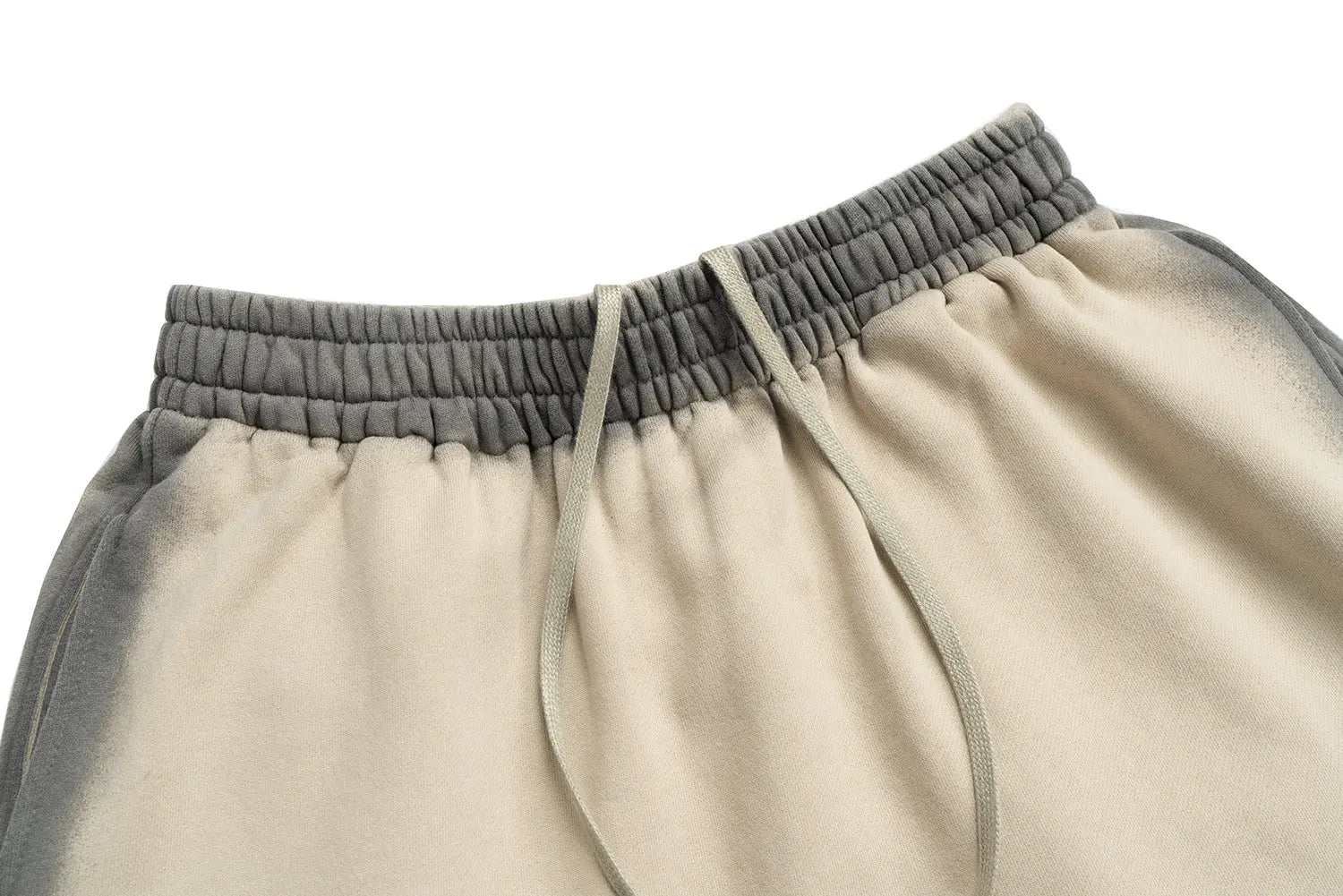 Washed Border Grunge Short Hominus Denim