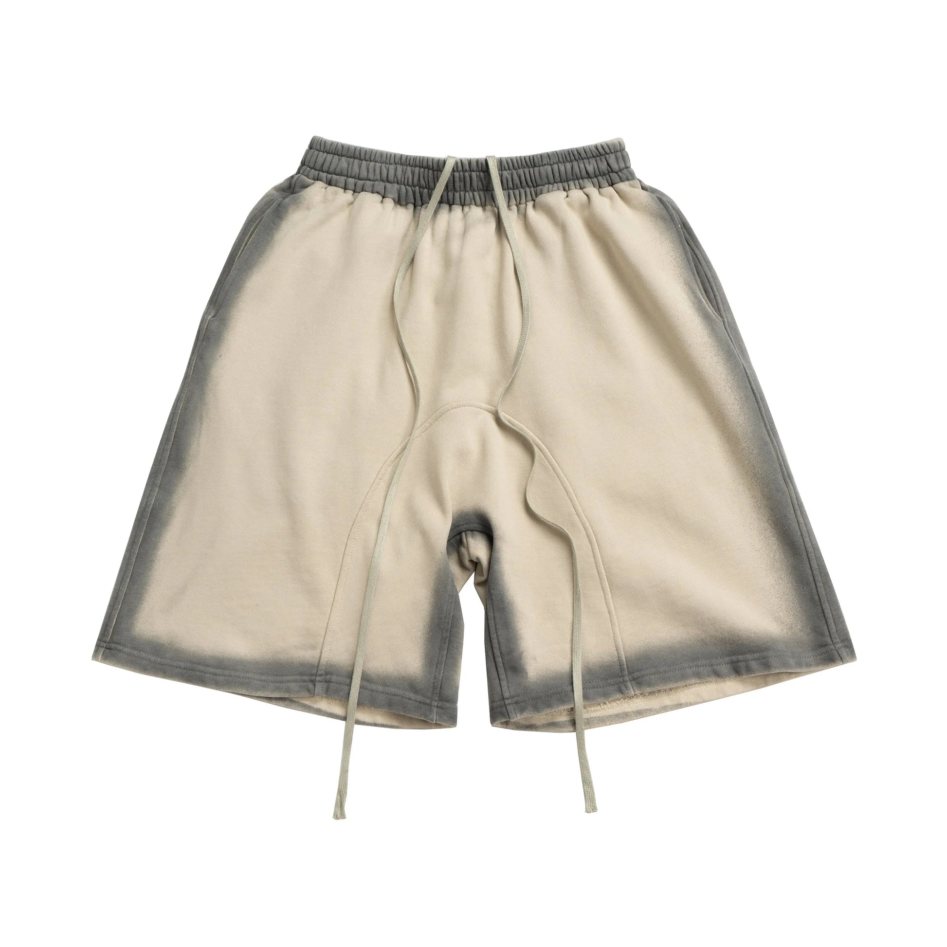 Washed Border Grunge Short Hominus Denim